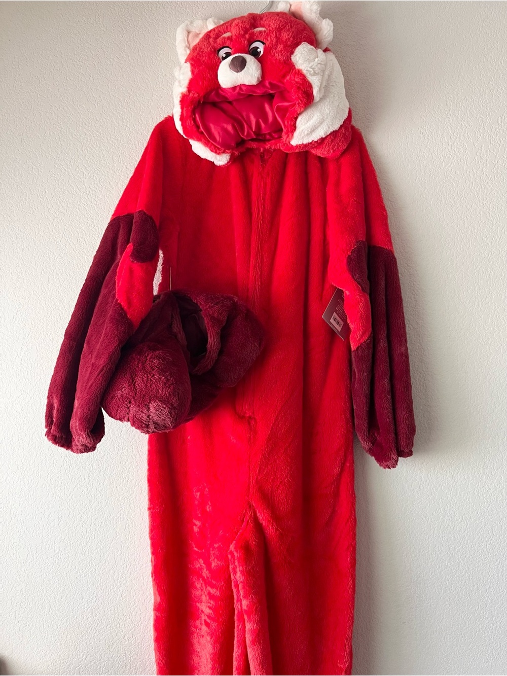 Disney plush Red panda furry suit character onesie